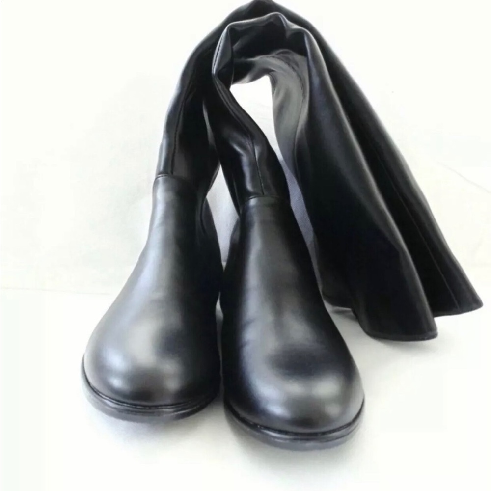 A New Day Breanna Black Knee High Boots,